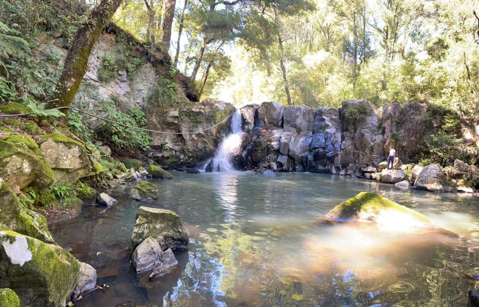 Rancho Campestre Virgen Del Rio Hotell Zacatlán Exteriör bild