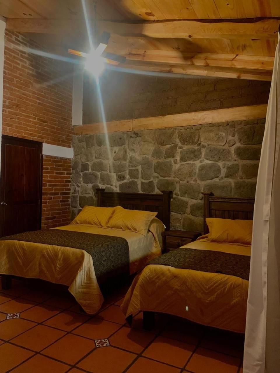 Rancho Campestre Virgen Del Rio Hotell Zacatlán Exteriör bild