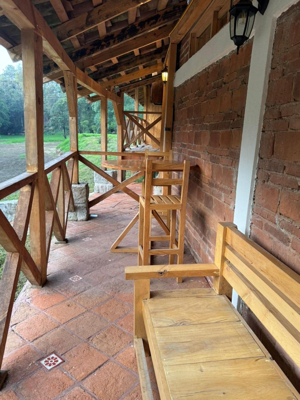 Rancho Campestre Virgen Del Rio Hotell Zacatlán Exteriör bild
